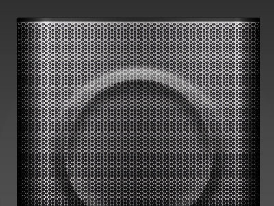 Desk Speakers black grey texture