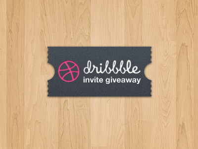 Dribbble Invite Giveaway draft dribbble invite