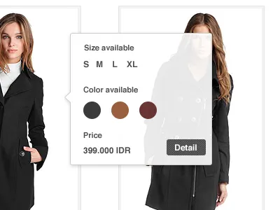 simple tooltip fashion interface ui ui element web design