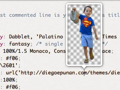 dabblet v1.1: URL previewer dabblet ui