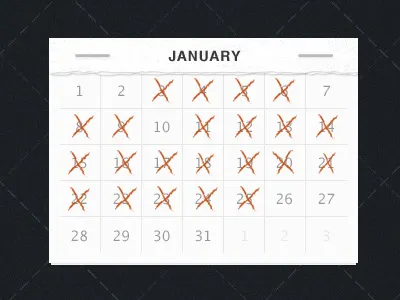Don't Break the Chain calendar ios iphone