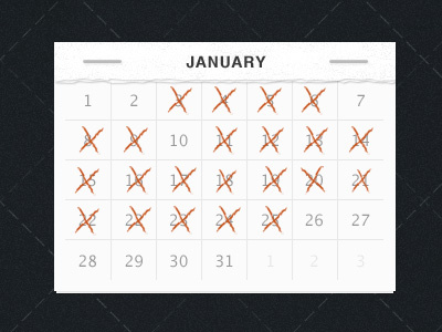 Don't Break the Chain calendar ios iphone