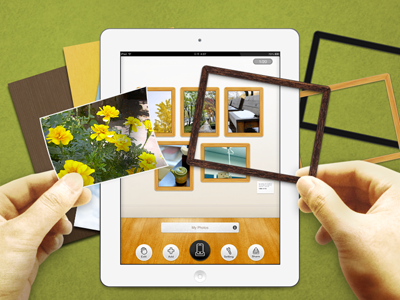 My gallery iPad ipad ui