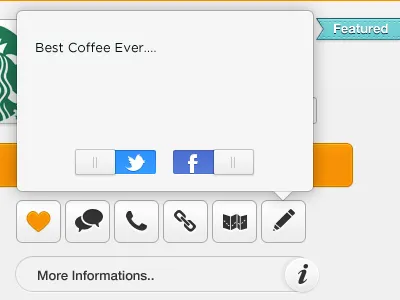 Comment n share blackberry comment facebook featured heart like more info photoshop share switch twitter ui