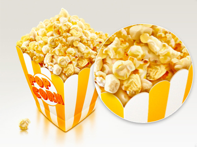 pop corn corn icon movie painting photo photoshop pop ui yellow