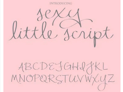 Victoria's Secret new font 'sexy little script' font little new script secret sexy victorias