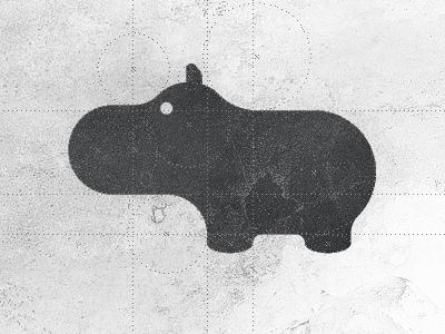 Hippo - Logo Design Brand Mark Symbol badge brand designer custom logo design emblem freelance logo designer hip opotamus hippo hippolicious hippologo icon designer identity designer logo logo design logo designer logo mark logo redesign logo sketch mark symbol timeless design