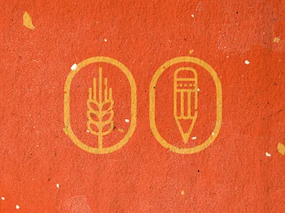 Drafting beer brew drafting drawing icons pencil wheet