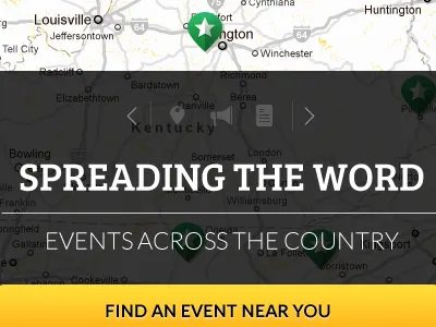 Spreading the Word bree serif custom google maps lato map pin