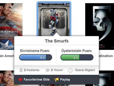 Movie Detail Popup popup