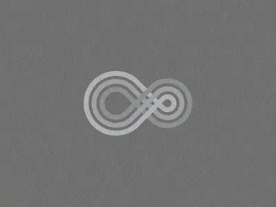 Eco Threads branding clothing company design economic enviromental graphic design infinity logo mark material social sustainable textured threads