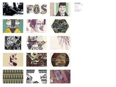 New Look bountylist layout web