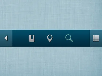 nav bar for mobile app icons navigation ui