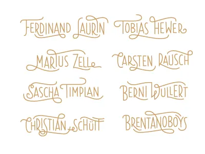 Swash Option lettering swash