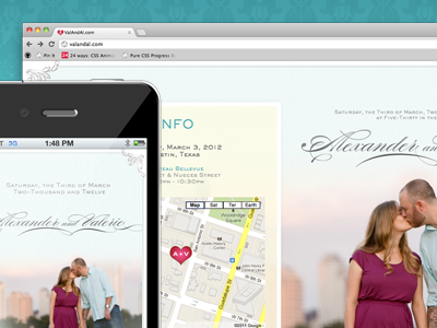 Our Responsive Wedding love muah responsive wedding