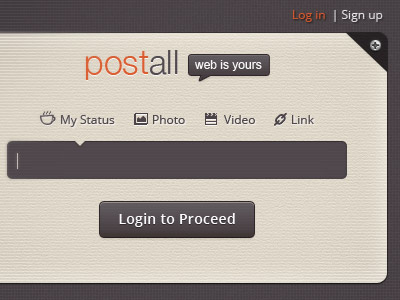 Social media app link login photo post social media status video