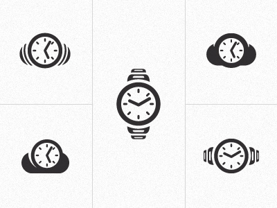 Wip 2 acosta clock identity java logo marks server watch