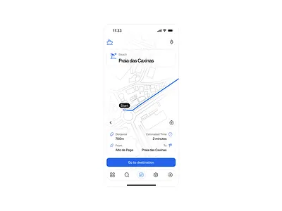 Map blue design figma interface map ui ux white