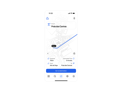 Map blue design figma interface map ui ux white