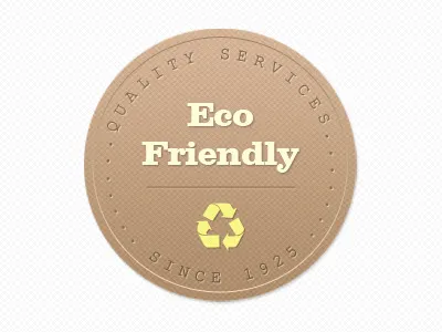 Free Badge brown free badge label re cycle texture