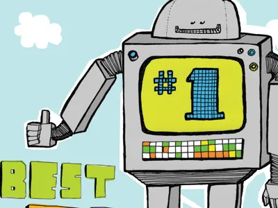 Inlander Robot illustration inlander robot typography