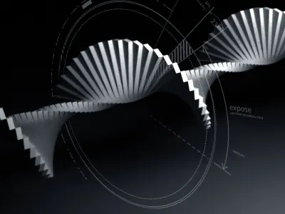 Whyte Machine 3d clone spiral techno wallpaper