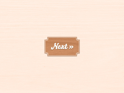 Wooden button button wood