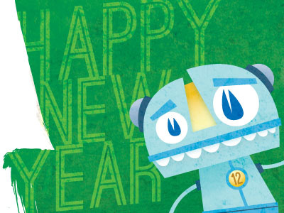 Jchris Happynewyear 2012 Drib j chris campbell neatobot robot