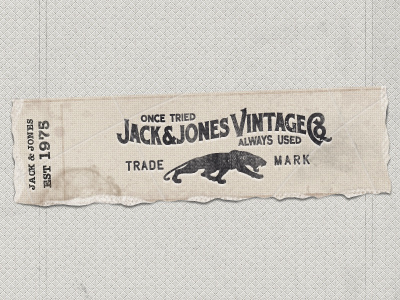 Vintage header black grunge logo paper retro scratched torn vintage