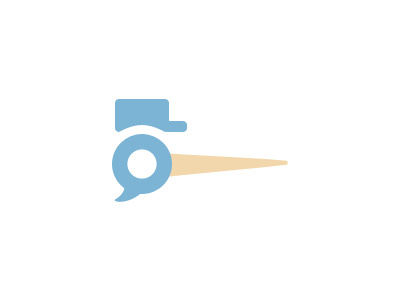 Stork Logo element social stork