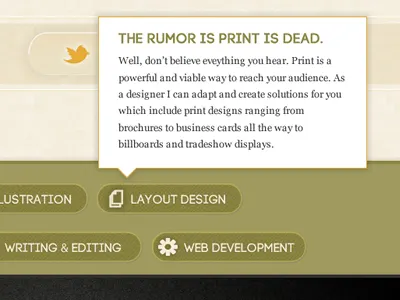 Improvements clean cream desaturated green icons texture