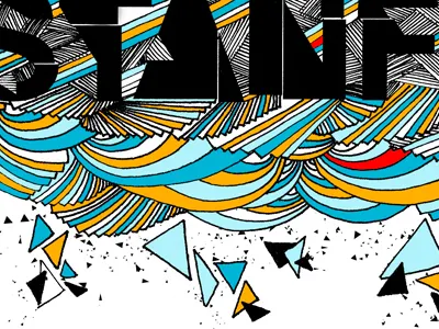 Name drawing hand drawn illustration lines type