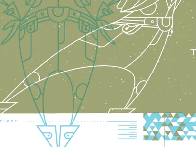 FQ: Fleet astronaut ferocious quarterly illustration pattern