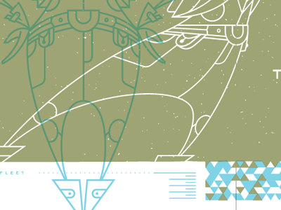 FQ: Fleet astronaut ferocious quarterly illustration pattern