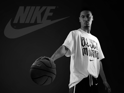 Experimental Project : Nike ball basket black dribbble men nike photoshoot sports white