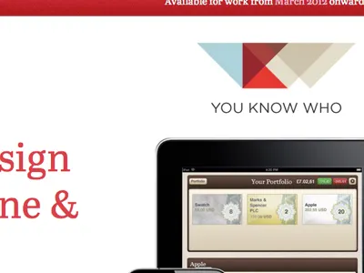 New You Know Who site in progress