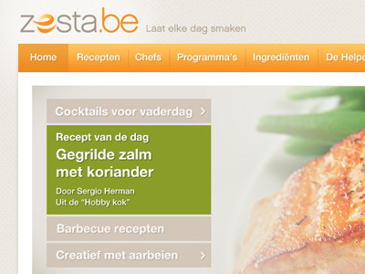 Zesta.be cooking simple vmma zesta