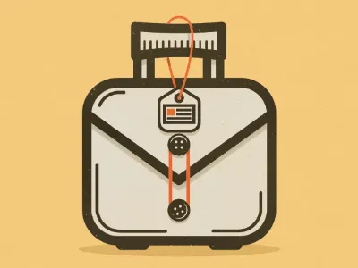 Briefcase badge briefcase buttons havana id badge suitcase