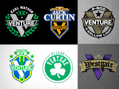 Venture Pro Logos emblems logos skateboard truck venture