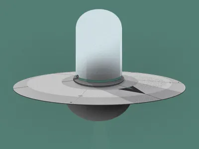 Space Invador green illustration photoshop space space invadors