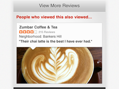 suggestion! business caption coffee footer latte mobile photo picture yelp