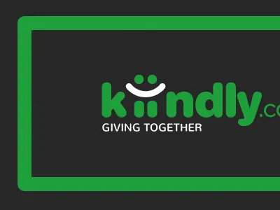 Logo for a social donation platform charity donation social