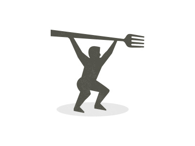 Power Supply Logo cross fit food logo paleo
