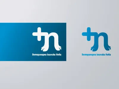 Nova 01 animals blue branding logo nova plakatista veterinary clinic