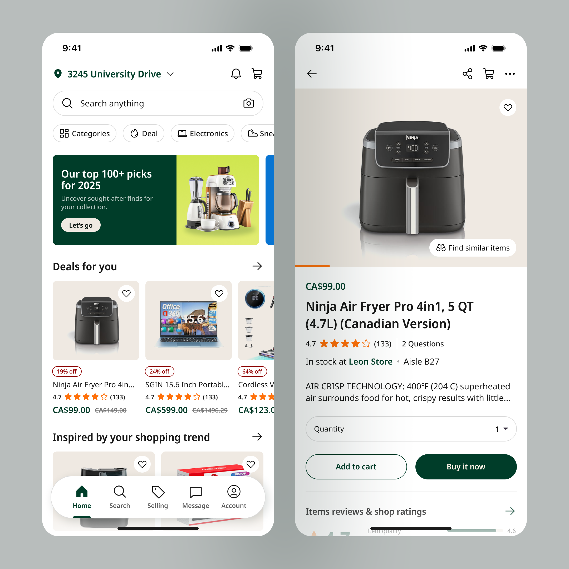 Thingle E-commerce Marketplace App by Leon Chike on Dribbble