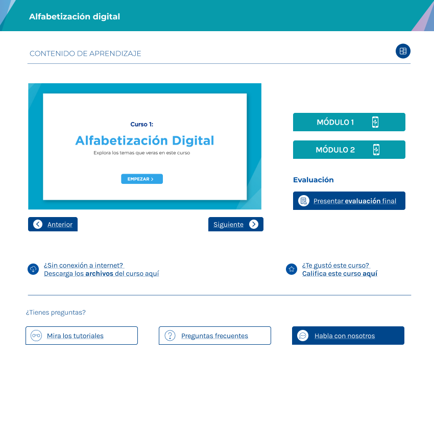 ASAVirtual design educational learning mobile ui web webdesign