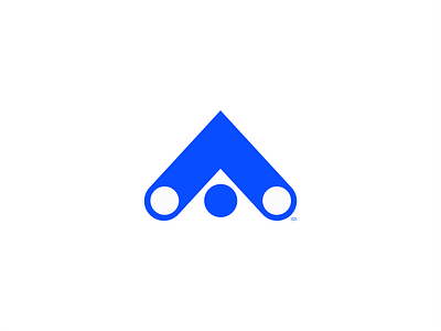 "A" symbol exploration a a symbol blue branding design for sale grafician logo logo design logo designer logo for sale logo symbol minimalist symbol