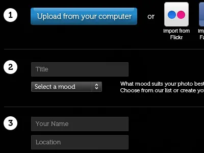 Uploader news photos social media