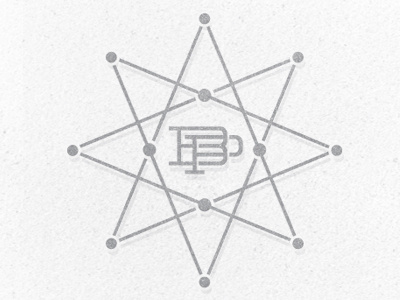 Just playing around custom font grunge logo retro shapes slab serif