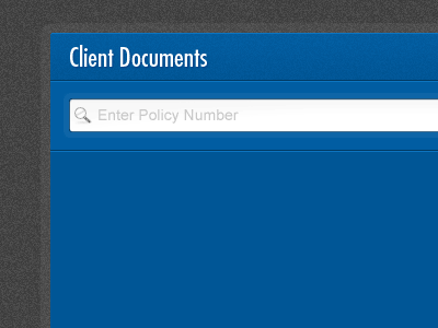 Client Documents App Rebound app blue green textures web app